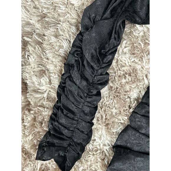 Hunter Bell Ariana Dress Black Knee Length Party Cocktail Size 0 - Picture 4 of 11